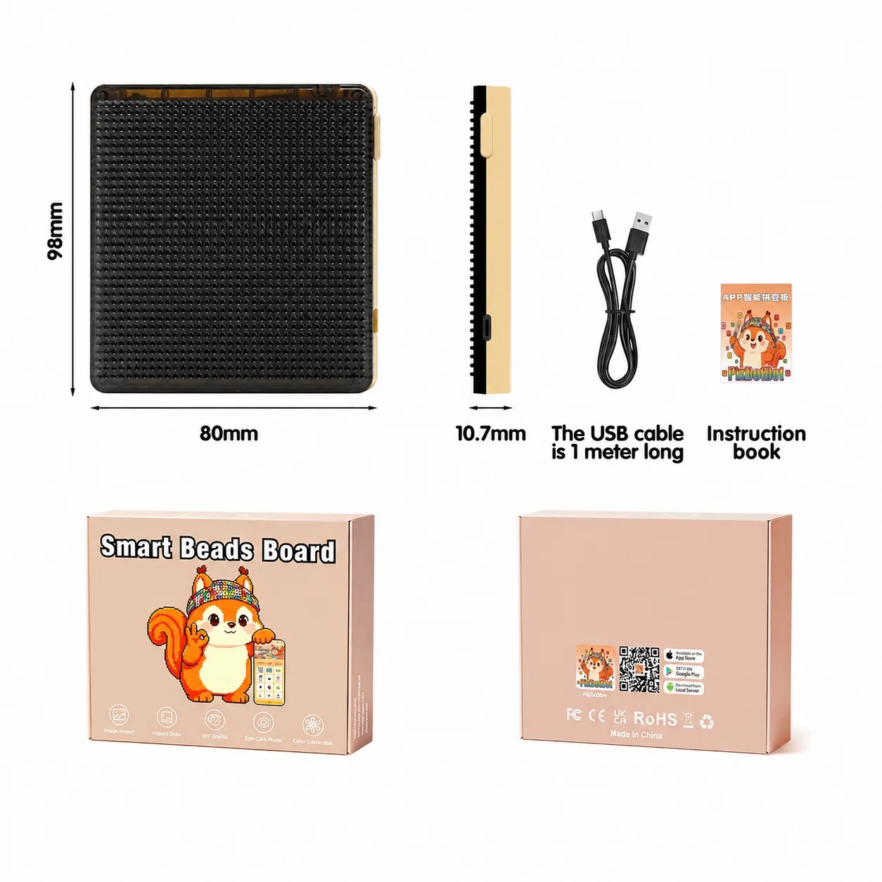 Art Craft App - แผงไฟ LED อัจฉริยะ สำหรับแสดงภาพพิกเซล แผงแสดงผล DIY