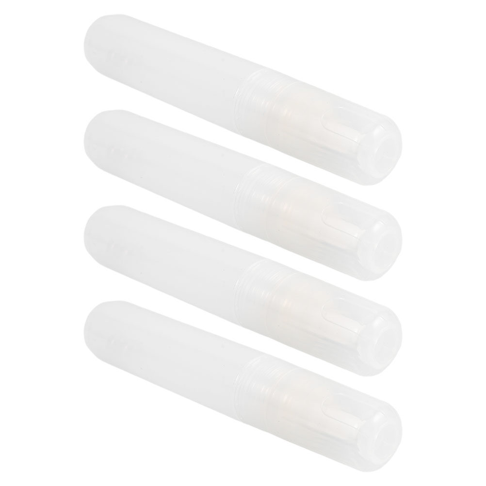 Art Craft Youtube - ปากกาเติมหมึกได้ 4 ชิ้น หลอดสีเปล่า หัวแบนขนาด 10
