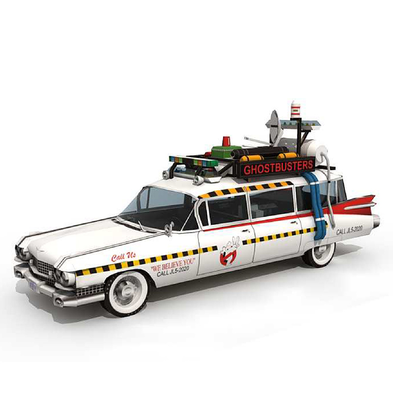 Art Craft Cardboard - Ghostbusters รถ Ecto-1A 1:20 Origami Art