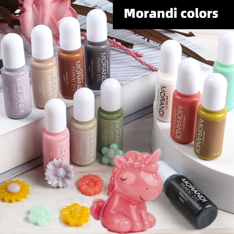 Alcohol Ink Set - สีโมรันดี 24 สี แบบทึบแสง สำหรับงาน DIY