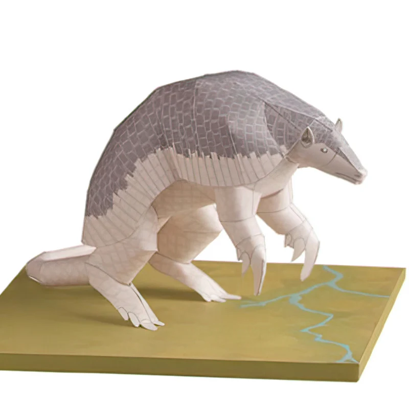Art Craft Cardboard - Giant Armadillo Origami Art Mini 3D