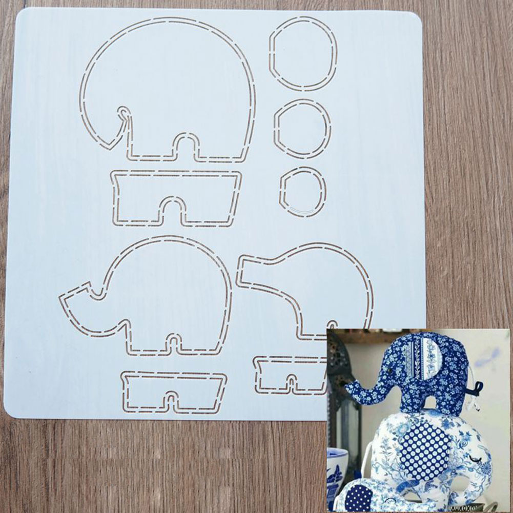 พลาสติกQuiltingแม่แบบStencilsแ - Art Craft Template บทวิจารณ์และราคา