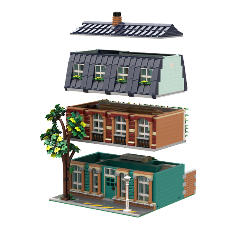 3332 ชิ้น ชุดสร้างสรรค์ MOC โม - Art Craft Ideas For School บทวิจารณ์และราคา