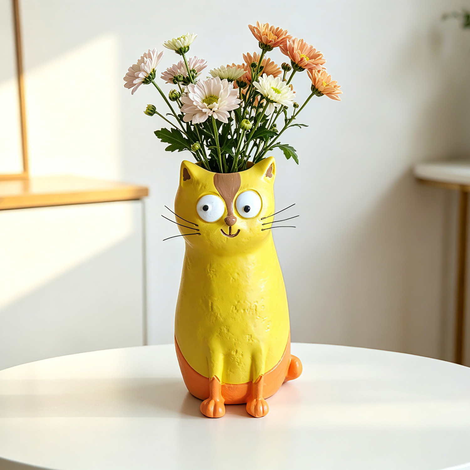 แจกันเรซิ่นรูปแมว ของตกแต่งบ้า - Art Craft Vase บทวิจารณ์และราคา