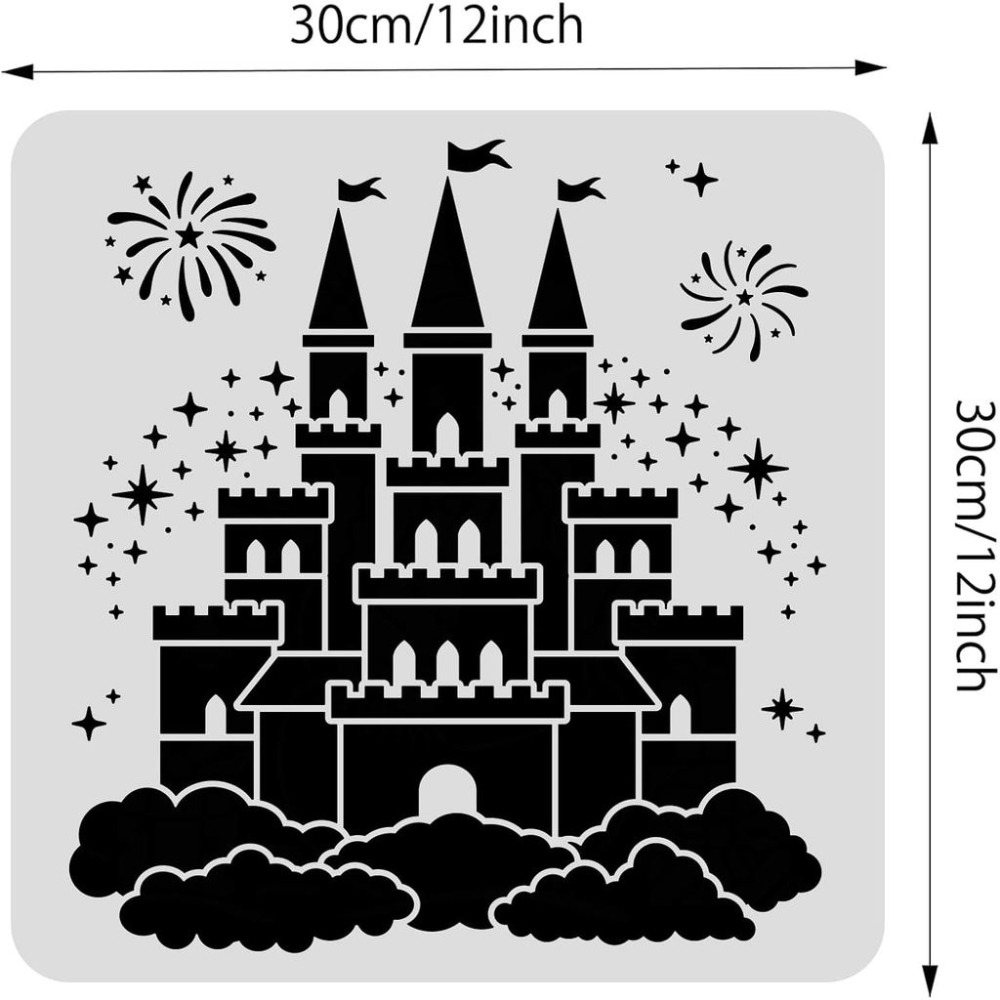 แม่แบบลายดาวสำหรับงานศิลปะ DIY - Art Craft Template บทวิจารณ์และราคา