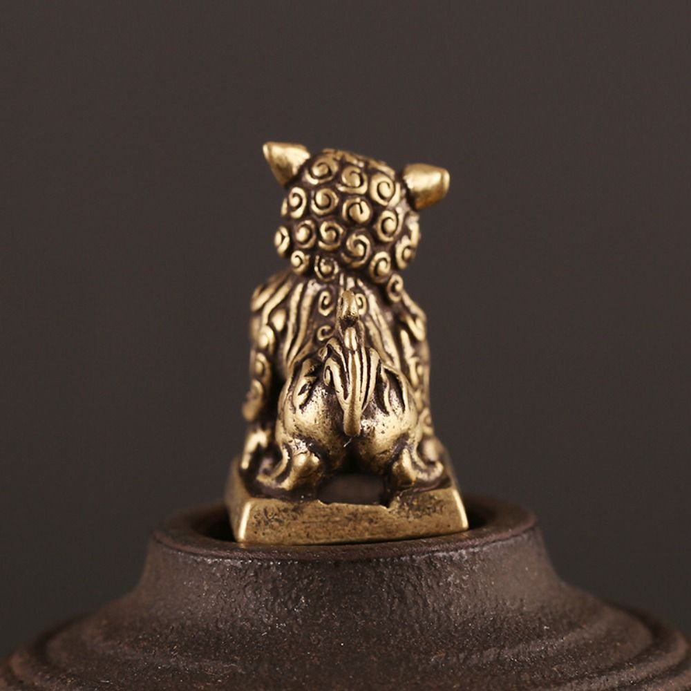 ของตกแต่งโต๊ะทำงานรูปสัตว์เลี้ - Art Craft Lion บทวิจารณ์และราคา