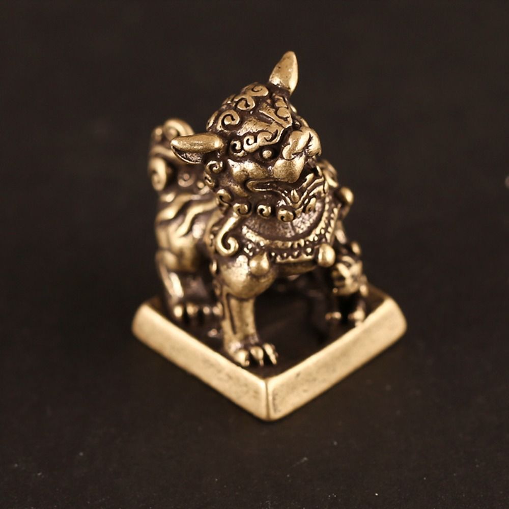 ของตกแต่งโต๊ะทำงานรูปสัตว์เลี้ - Art Craft Lion บทวิจารณ์และราคา