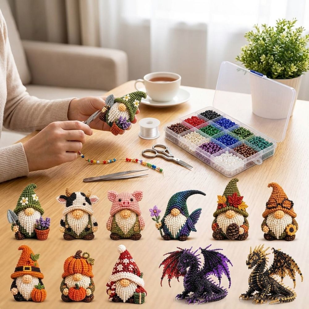 ชุดอุปกรณ์งานฝีมือ DIY ลูกปัดห - Art Craft Youtube บทวิจารณ์และราคา
