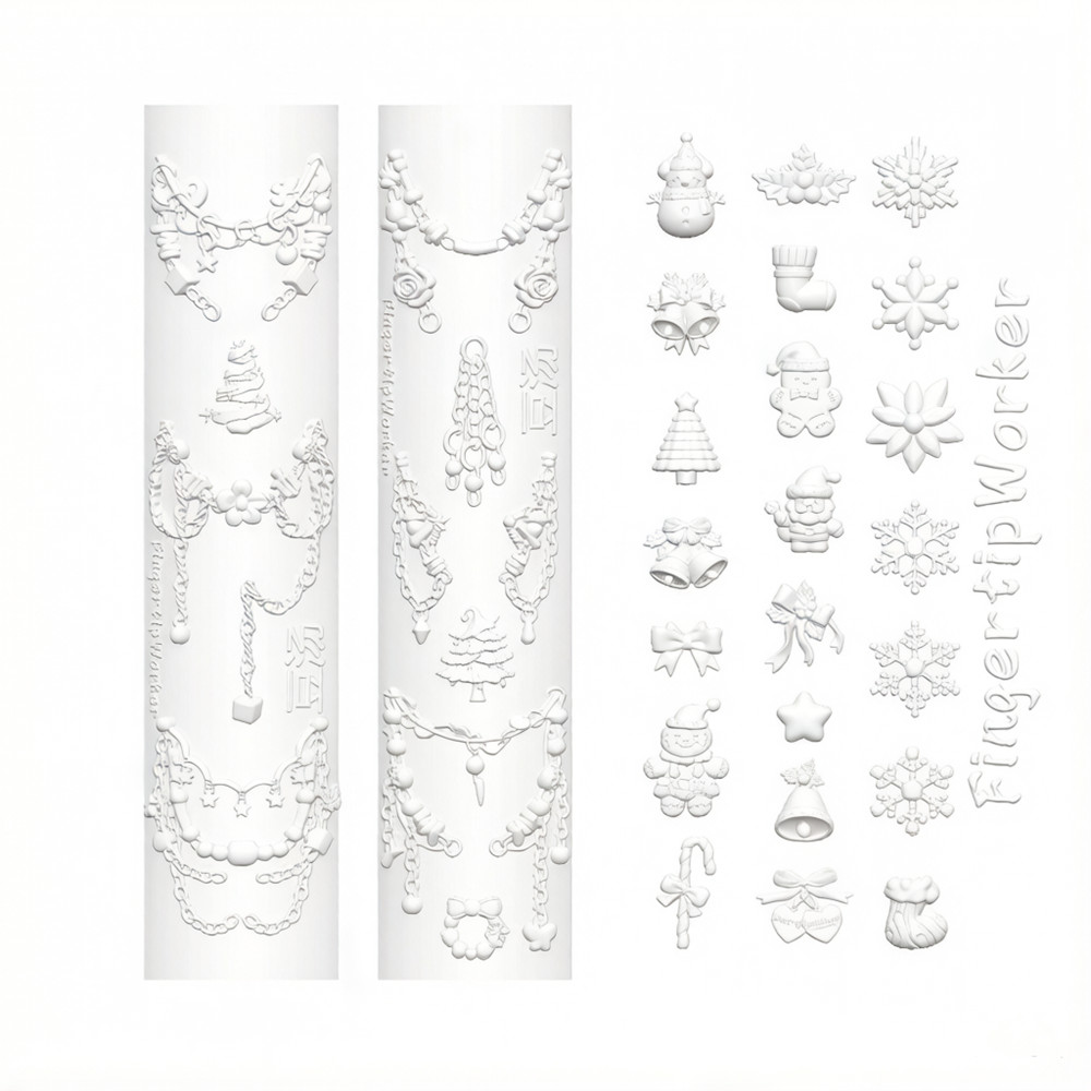 แม่พิมพ์ซิลิโคน 3 มิติ ลายคริส - Art Craft Template บทวิจารณ์และราคา