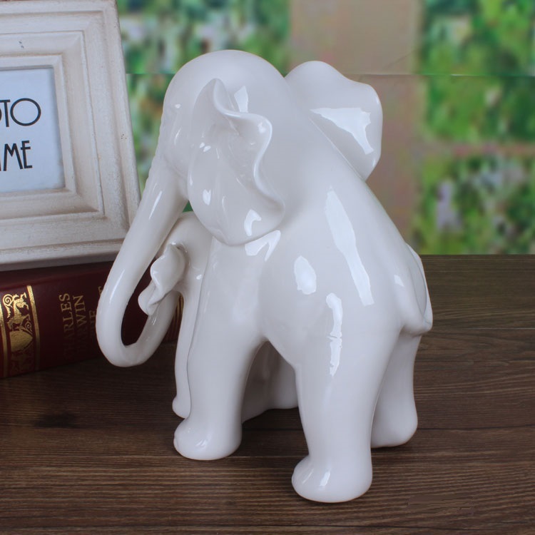 ช้างกระเบื้องพอร์ซเลนหยกสีขาวส - Art Craft Mother'S Day บทวิจารณ์และราคา