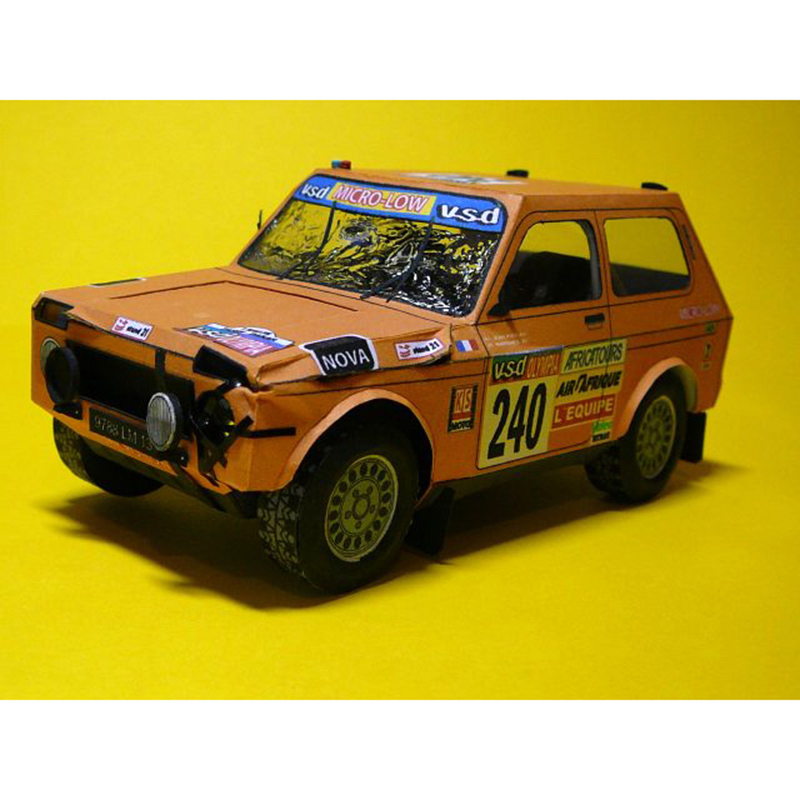 LADA NIVA 1985 1:32 Dakar Rall - Art Craft Cardboard บทวิจารณ์และราคา