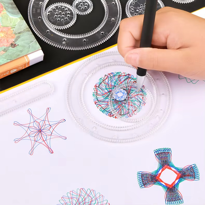 ชุดของเล่นวาดภาพสไปโรกราฟตลกๆ  - Art Craft Template บทวิจารณ์และราคา