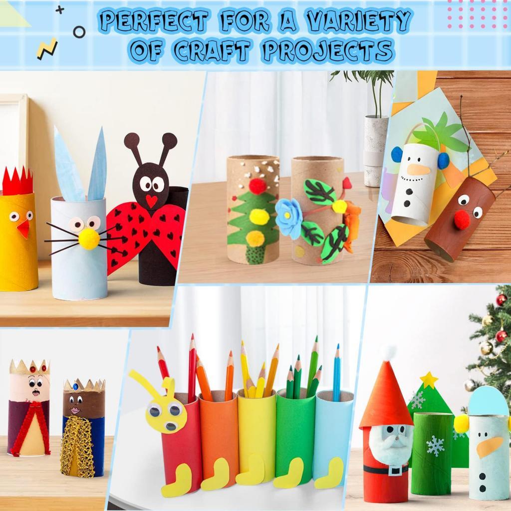 ม้วนกระดาษชำระเปล่าสำหรับงานฝี - Art Craft Youtube บทวิจารณ์และราคา