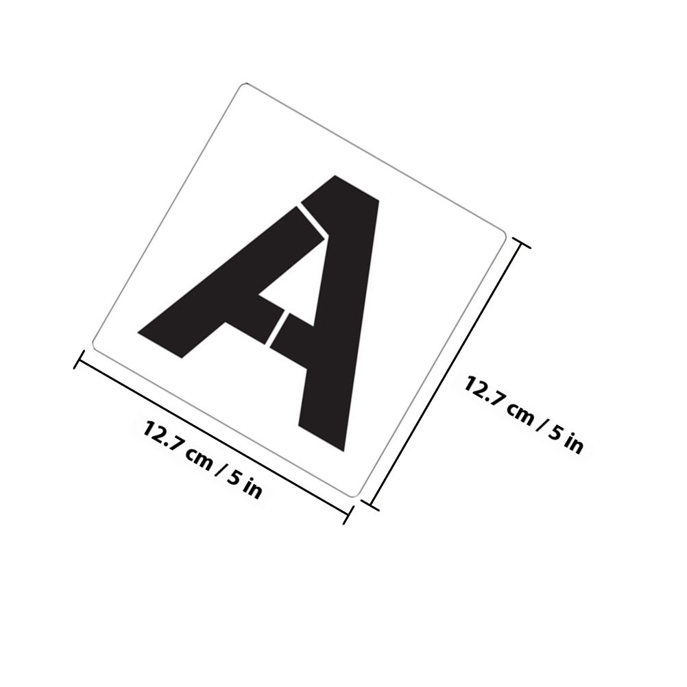 36 ชิ้น ลายฉลุตัวอักษรและตัวเล - Art Craft Template บทวิจารณ์และราคา