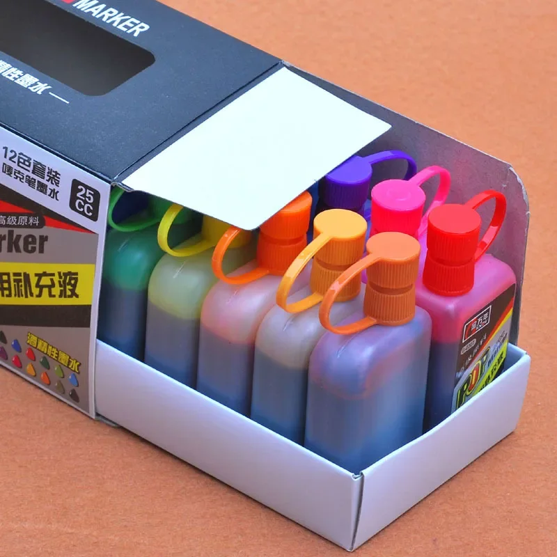 ชุดหมึกมาร์กเกอร์บรรจุขวด25มล. - Alcohol Ink Set บทวิจารณ์และราคา