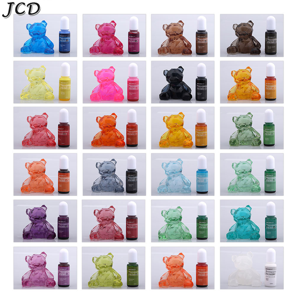 JCD 24 สี 10ml อัญมณีโปร่งใสอี - Alcohol Ink Set บทวิจารณ์และราคา
