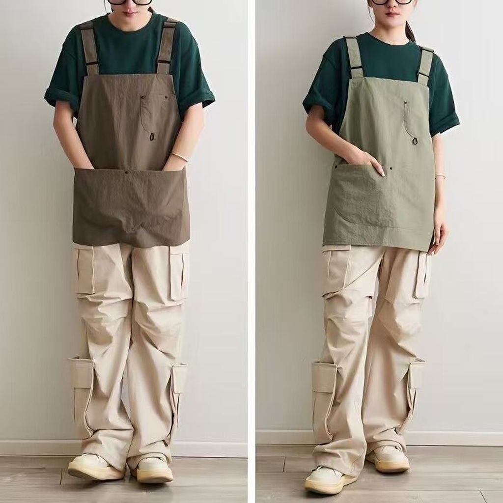 ผ้ากันเปื้อนร้านกาแฟ ผ้ากันเปื - Art Craft Workshop บทวิจารณ์และราคา