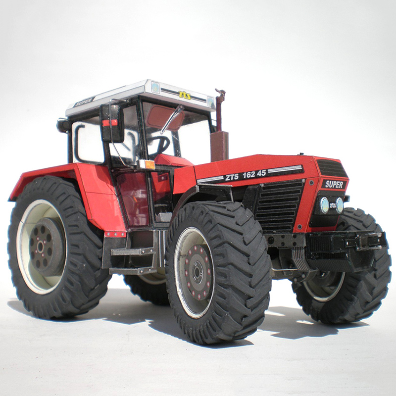 Zetor 162 45รถแทรกเตอร์1:32ภาษ - Art Craft Cardboard บทวิจารณ์และราคา