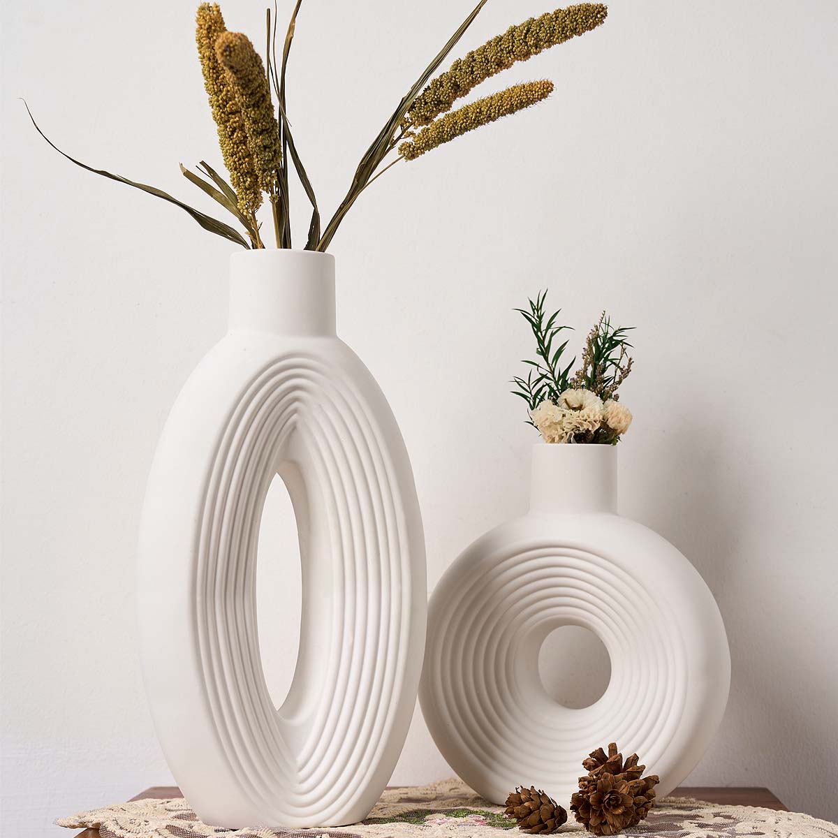 Nordic ลายแจกันซิลิโคนแม่พิมพ์ - Art Craft Vase บทวิจารณ์และราคา
