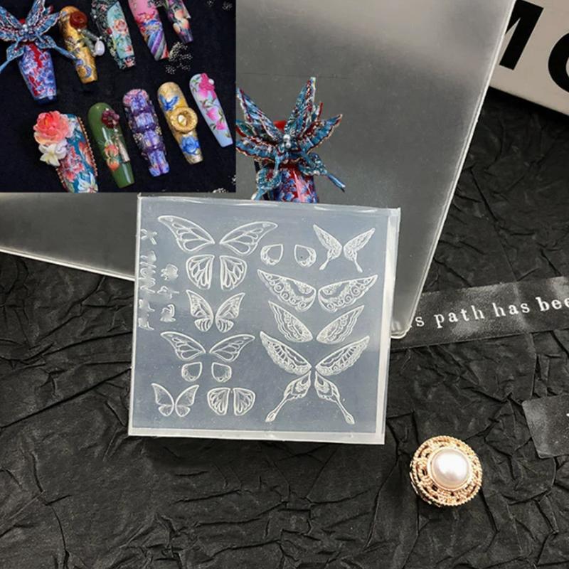 แม่พิมพ์ซิลิโคนสำหรับทำเล็บ ลา - Art Craft Template บทวิจารณ์และราคา