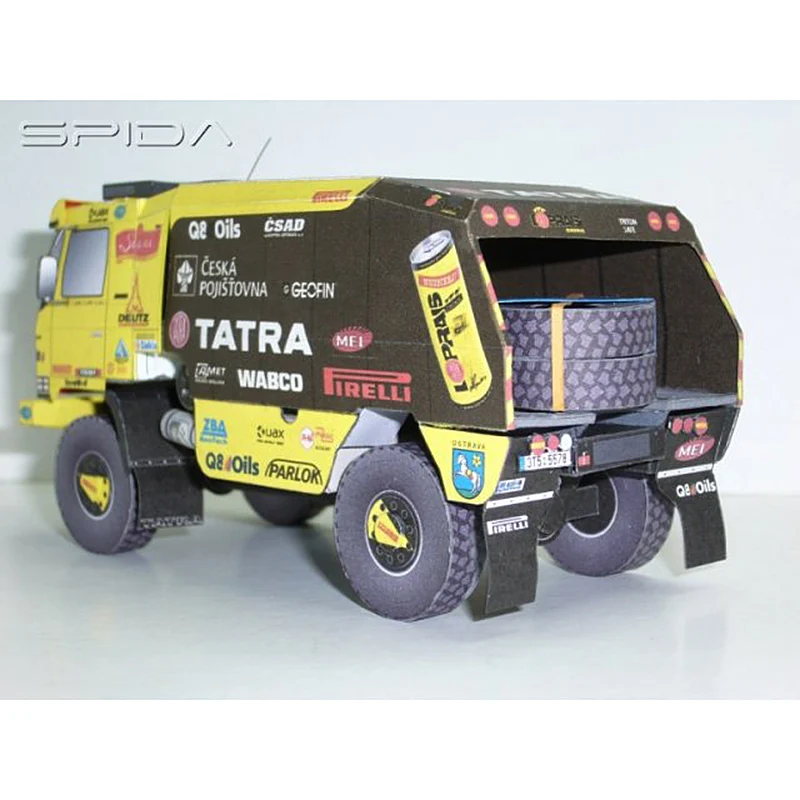 Tatra 815 2008 รถบรรทุก 1:53 D - Art Craft Cardboard บทวิจารณ์และราคา