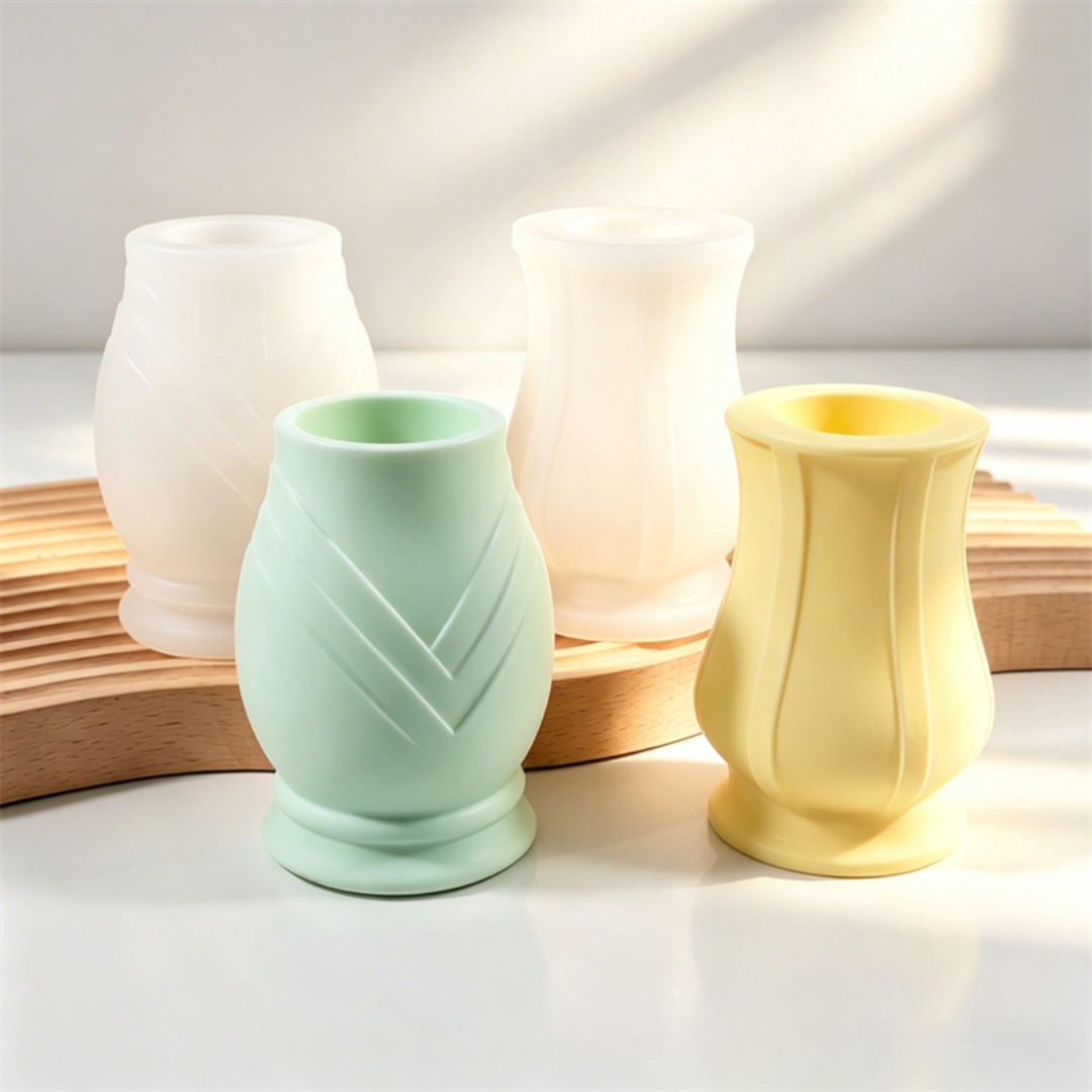 แม่พิมพ์ซิลิโคนลายลายนูน รูปทร - Art Craft Vase บทวิจารณ์และราคา