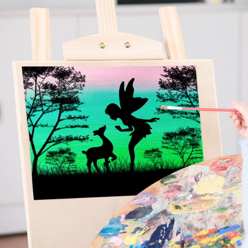 16 แผ่น/ชุด A4 ลายฉลุภาพวาดดรี - Art Craft Template บทวิจารณ์และราคา