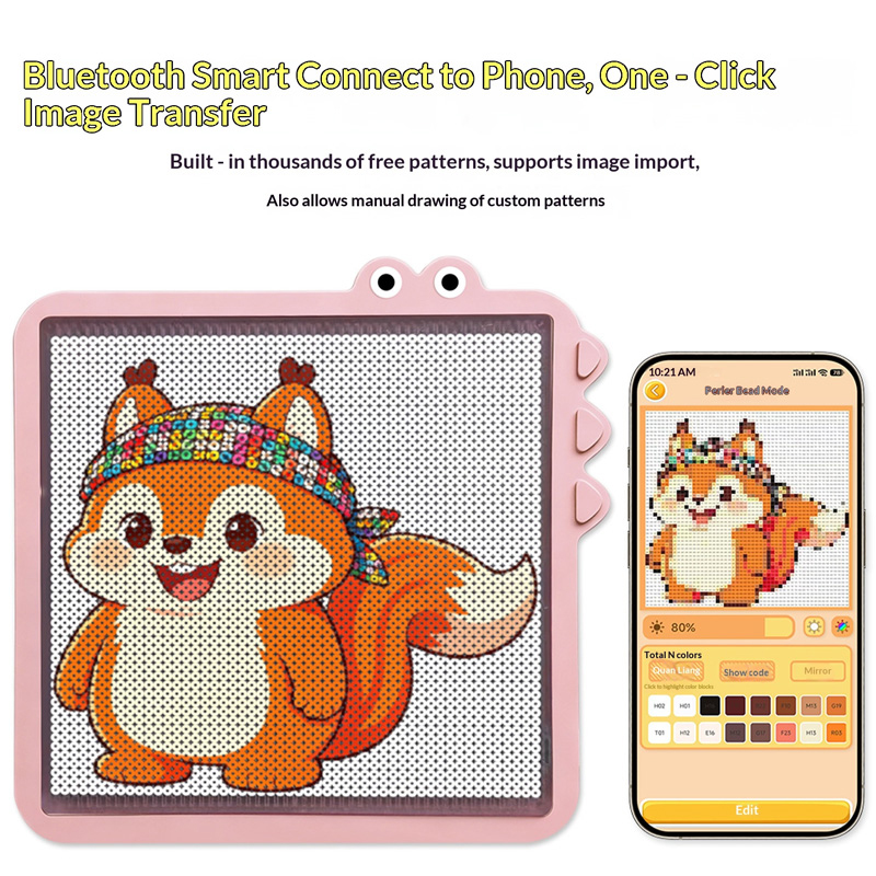แผ่นบอร์ดลูกปัด LED อัจฉริยะพร - Art Craft App บทวิจารณ์และราคา