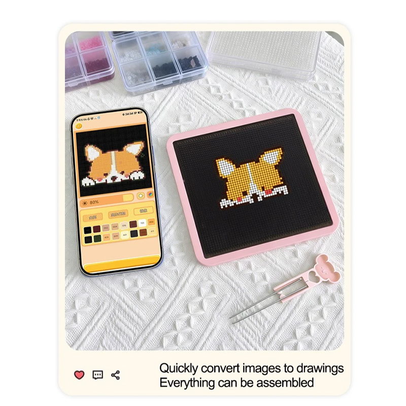 แผ่นบอร์ดลูกปัด LED อัจฉริยะพร - Art Craft App บทวิจารณ์และราคา