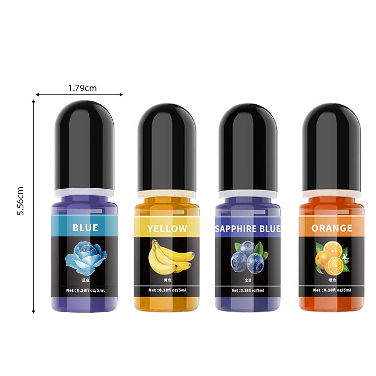 5 ml/ขวดอีพ็อกซี่เรซิ่นPigment - Alcohol Ink Set บทวิจารณ์และราคา