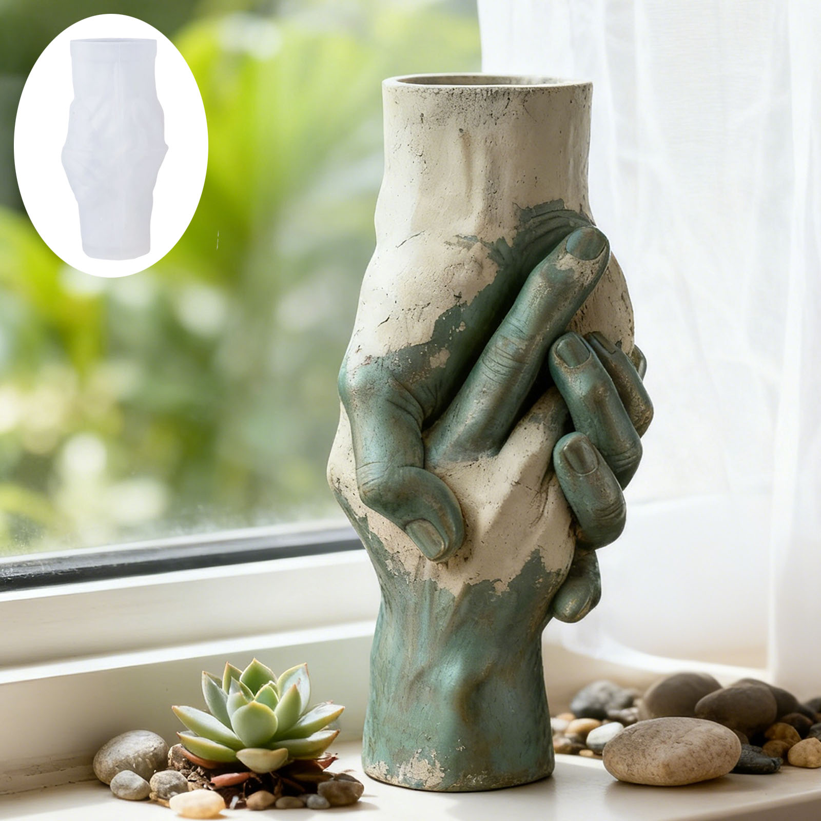 แม่พิมพ์ซิลิโคนรูปแจกันมือถือแ - Art Craft Vase บทวิจารณ์และราคา
