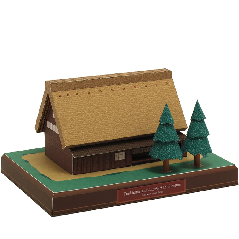 ญี่ปุ่นกระท่อมแก๊สhozukuri Min - Art Craft Cardboard บทวิจารณ์และราคา