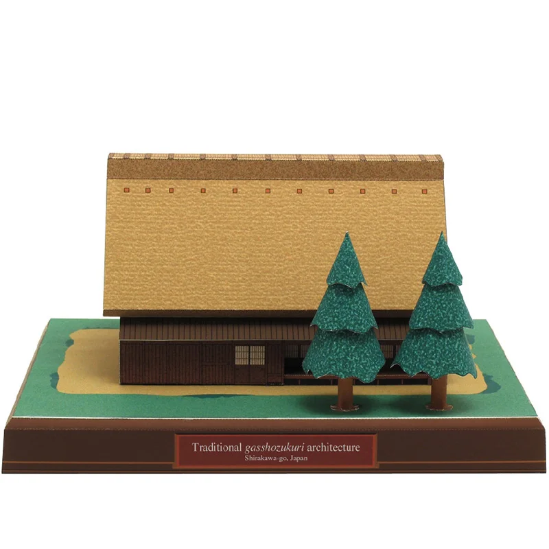 ญี่ปุ่นกระท่อมแก๊สhozukuri Min - Art Craft Cardboard บทวิจารณ์และราคา