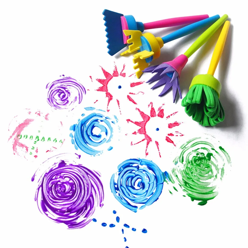 ชุดฟองน้ำและแปรงทาสีแบบรวม – ฟ - Art Craft Workshop บทวิจารณ์และราคา