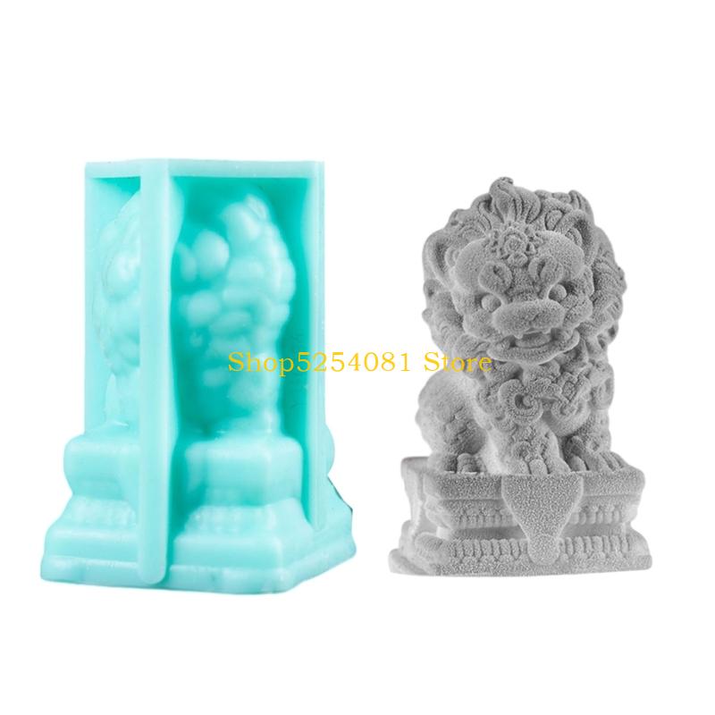 AXYC ซิลิโคนเกรดอาหารจีนหินสิง - Art Craft Lion บทวิจารณ์และราคา