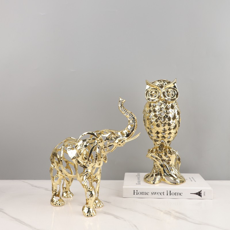 งานฝีมือโลหะ ประติมากรรมสัตว์ป - Art Craft Lion บทวิจารณ์และราคา
